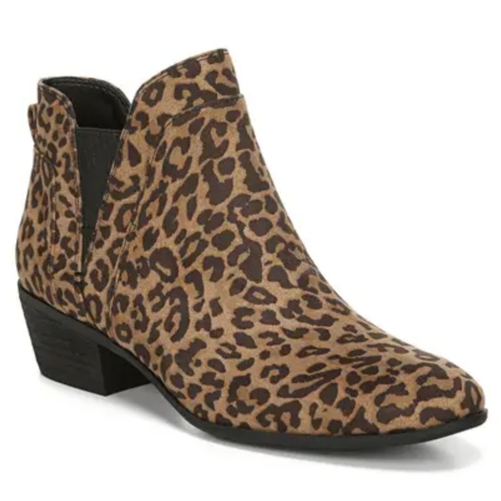 Circus by Sam Edelman NEW Pent Leopard Print Ankle Bootie Size 7.5